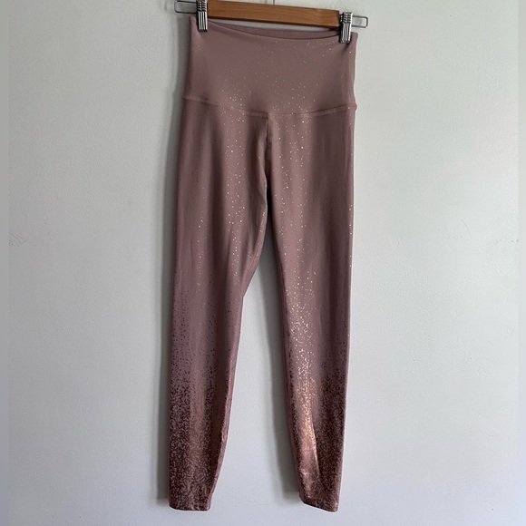 Beyond Yoga Alloy Ombré High Waisted Midi Leggings Brazen - Picture 2 of 7